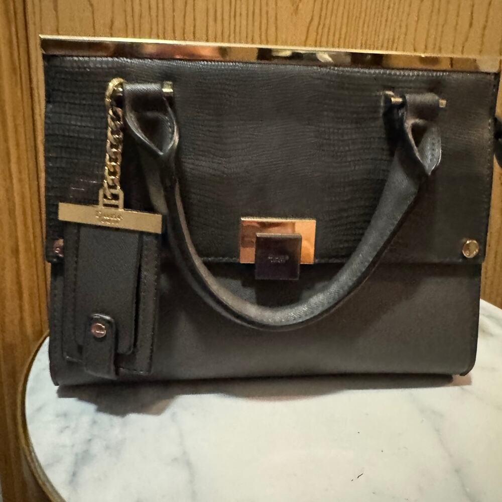 Dune Purse grey satchel like new!
